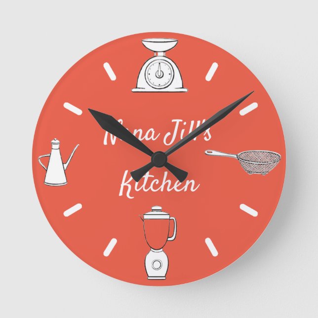 Horloge murale de la cuisine de Nana (Recto)