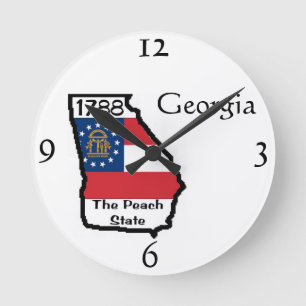 Horloge murale de la Géorgie