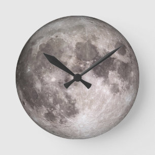 Horloge murale de la lune