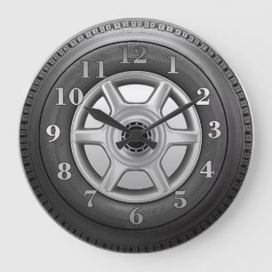 Horloge murale de la nouveauté des hommes de pneu