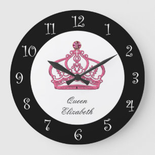Horloge murale de la reine royale