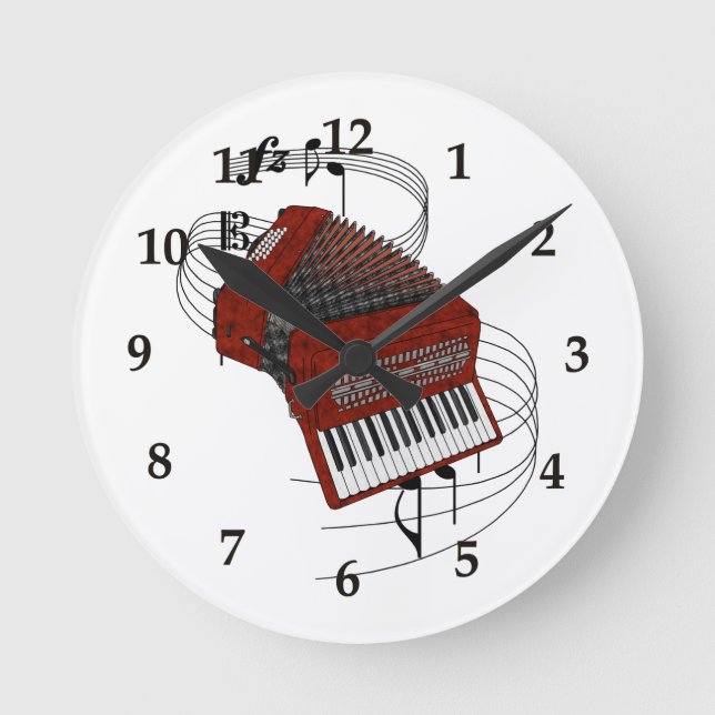 Horloge murale de l'accordiation (Recto)