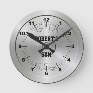Horloge murale de l'atelier ou de la salle de gym