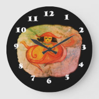 Horloge murale de méditation