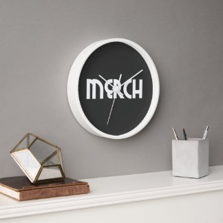 Horloge murale de Merch