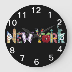Horloge murale de New York City