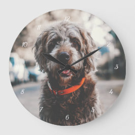 Horloge murale de photo personnalisée