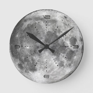 Horloge murale de Pleine lune
