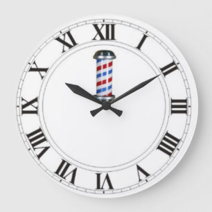 Horloge murale de salon/boutique en coiffure perso