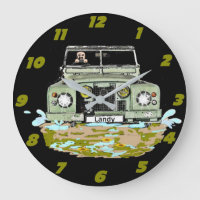 Horloge murale de série de Land Rover
