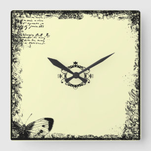 Horloge murale de style Boho vintage