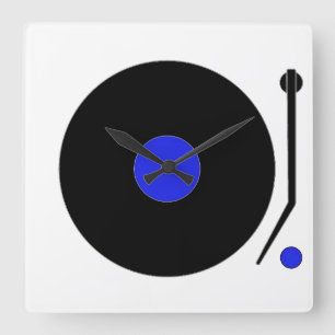 Horloge murale de Tourne-disque