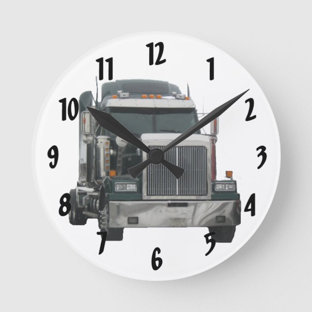 Horloge murale de tracteur de camion (Recto)