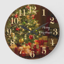 Horloge murale de Xmas