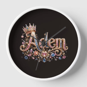 Horloge murale décorative Adam Crown