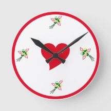 Horloge murale décorative pour salon ou chambre