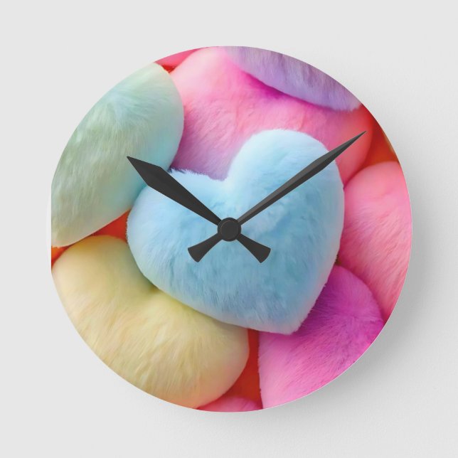 Horloge murale des coeurs (Recto)