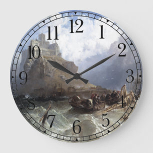 Horloge murale des Cornouailles de naufrage de Mt