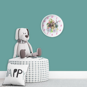 Horloge murale des mignons animaux   Cadeau mignon