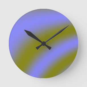 Horloge murale des nuages fluorescents