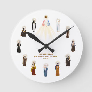 Horloge murale des Saints