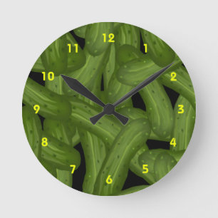 Horloge murale des sangles