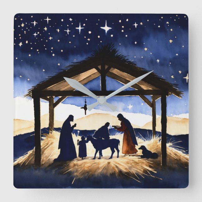 Horloge murale design de lit (Recto)