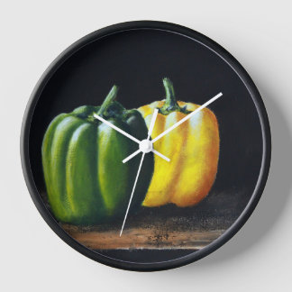 Horloge murale Deux pochettes