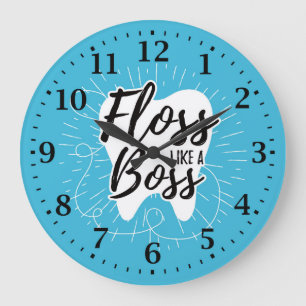 Horloge murale du bureau des dentistes