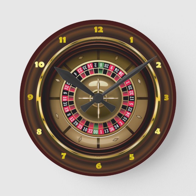 Horloge murale du casino Roulette (Recto)