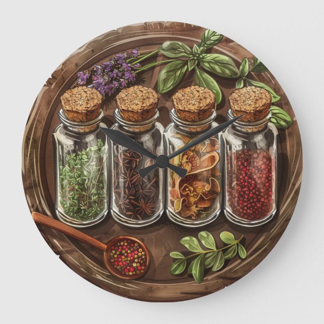 Horloge murale du chef de style agricole (Recto)