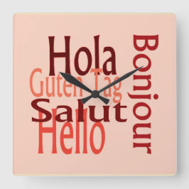 Horloge murale du cool acrylique