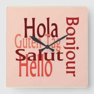 Horloge murale du cool acrylique