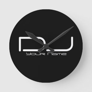 Horloge murale du DJ