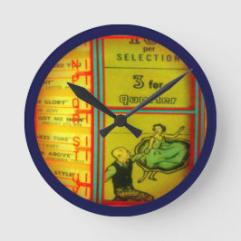 Horloge murale du juke-box !