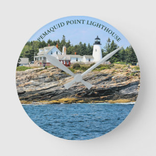 Horloge murale du Maine du phare de Pemaquifère P