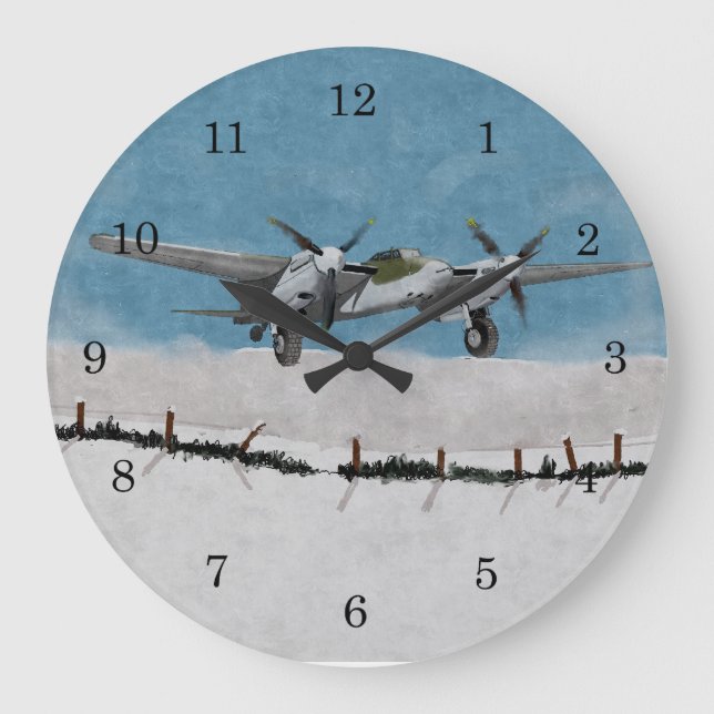 Horloge murale du moustique d'hiver 1944 (Recto)