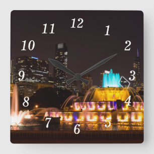 Horloge murale du parc Grant de Chicago
