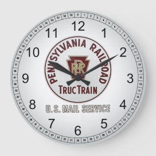 Horloge murale du service de trêve ferroviaire de 