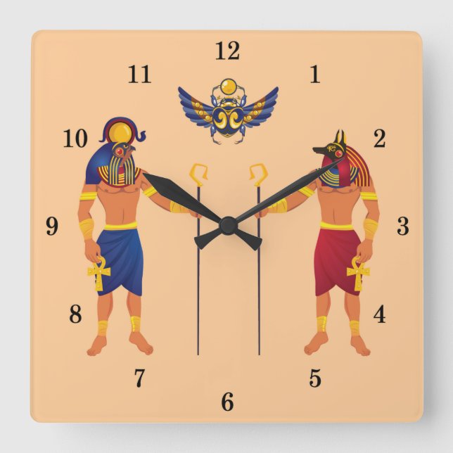 Horloge murale du soldat égyptien très Cool (Recto)