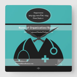 Horloge murale du thème Médicale HAMbyWG