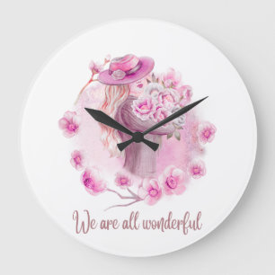 Horloge Murale Élégante pour Décoration Maison M