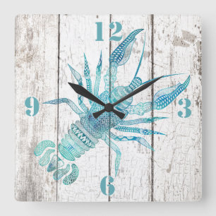 Horloge murale en bois de regard de Chambre de