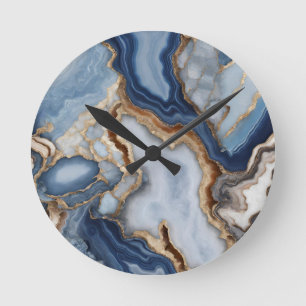 Horloge murale en marbre d'Agate