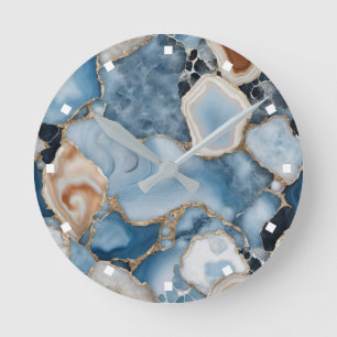 Horloge murale en marbre d'Agate
