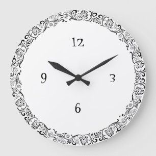 Horloge murale encadrée Art nouveau