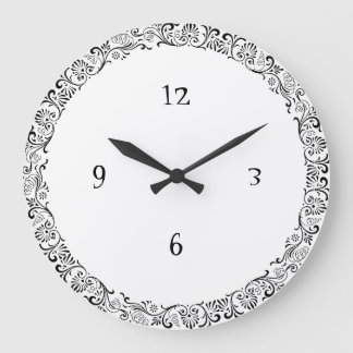 Horloge murale encadrée Art nouveau
