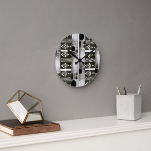Horloge Murale Ethnique Moderne