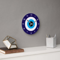 horloge murale Evil
