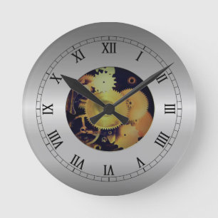 Horloge murale exposée d'effet de vitesses